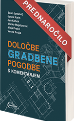 Določbe gradbene pogodbe s komentarjem